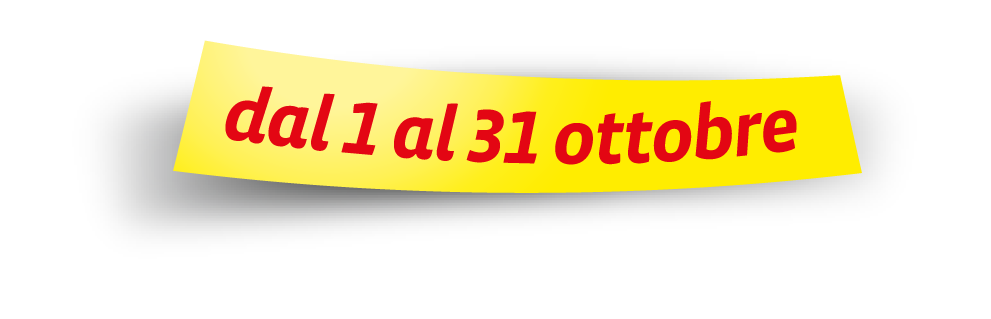 dal 1 al 31 ottobre